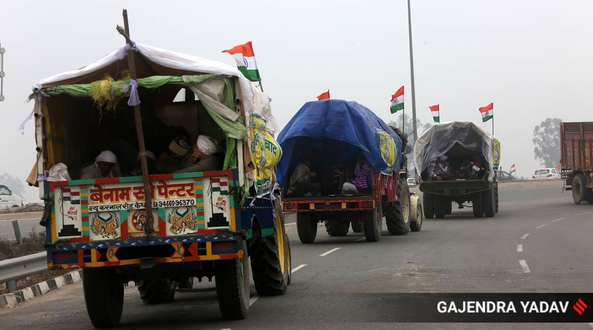 Farmers-Protest-Live-Updates-Farmers-to-meet-Delhi-Police-shortly.jpg Farmers' Protest Live Updates: Farmers to meet Delhi Police shortly to decide tractor rally route