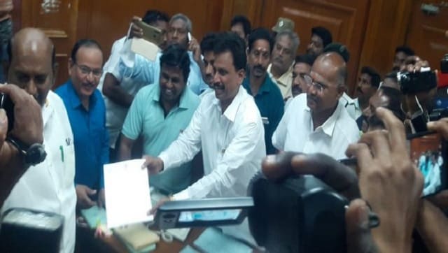 Congress-govt-in-Puducherry-heads-to-minority-as-one-more.jpg Congress govt in Puducherry heads to minority as one more MLA resigns ahead of Assembly polls