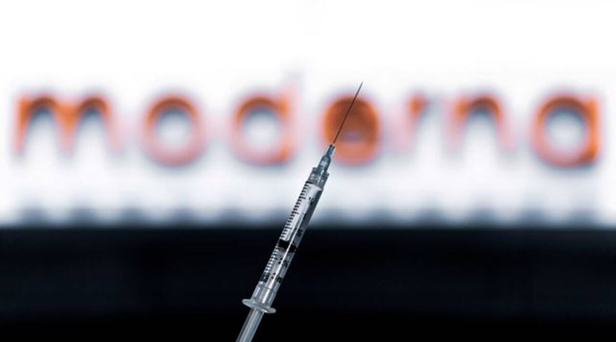 FDA-agrees-Moderna-can-increase-vaccine-supply-in-each-vial.jpg COVID-19, Moderna vaccine, Moderna covid-19 vaccine, Moderna vaccine manufacturing, Moderna vaccine additional doses, World news, Indian Express