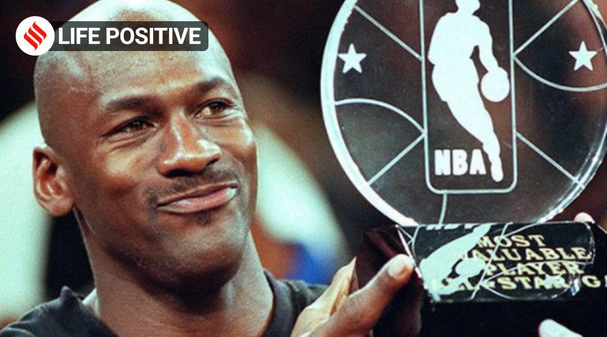 Fear-only-exists-in-our-thoughts-of-the-future-Michael.jpg Michael Jordon, Positive, Life positive, Indian Express, Michael Jordon Basket Ball, Michael Jordon speeches, Michael Jordon quotes, NBA, Basket Ball