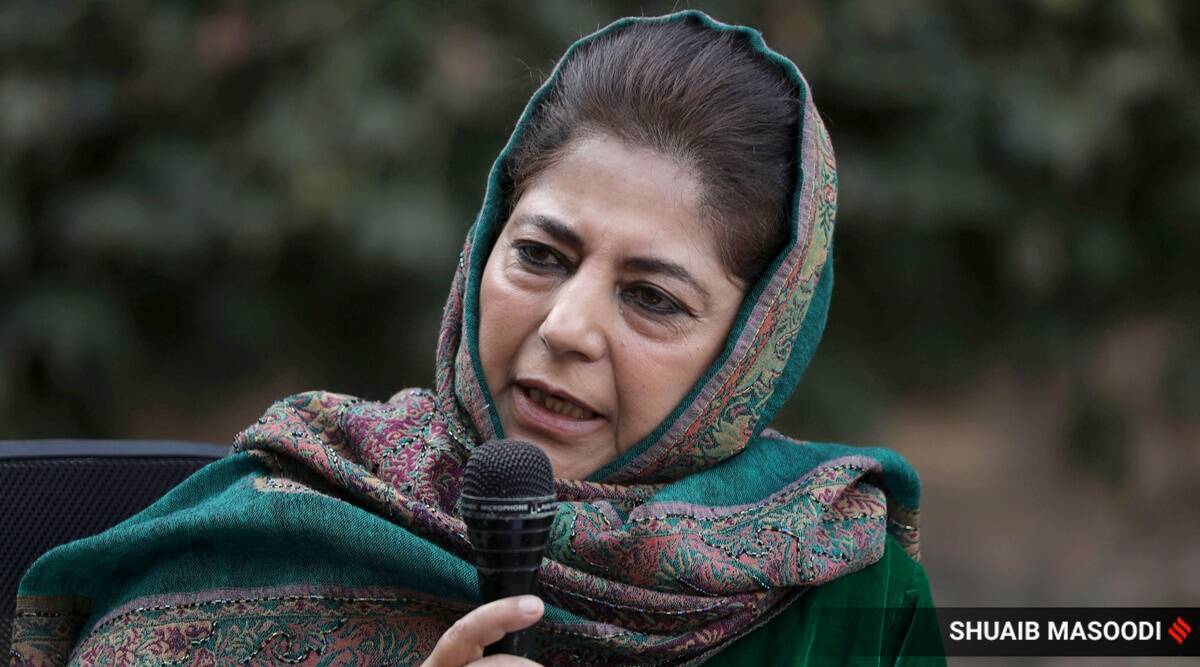 Mehbooba-claims-police-not-allowing-her-to-visit-family-of.jpg Mehbooba Mufti, PDP, Srinagar, Parimpora locality, Srinagar encounter, Jammu and Kashmir, Mehbooba Mufti house arrest, india news, indian express