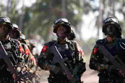 Myanmar-Army Myanmar Army Finds New Strategy to Stop Mass Protests