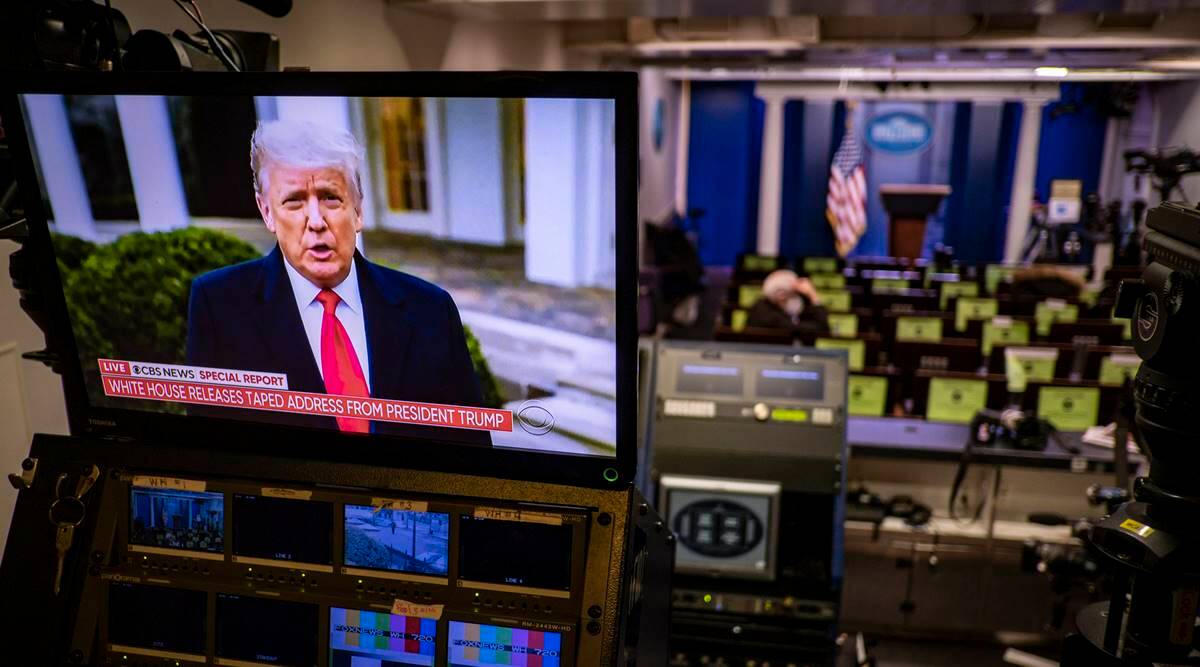 Takeaways-from-day-3-of-Donald-Trumps-impeachment-trial.jpg Trump impeachment trial, Donald Trump, US democrats, Joe biden, US senate, world news, Indian express