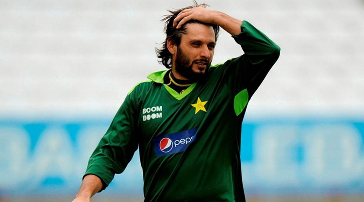 Shahid-Afridi-makes-new-claim-about-his-age-in-birthday.jpg Shahid Afridi, Shahid Afridi Pakistan, Pakistan Shahid Afridi, Indian Premier League, IPL, PSL, sports news, cricket, Indian Express