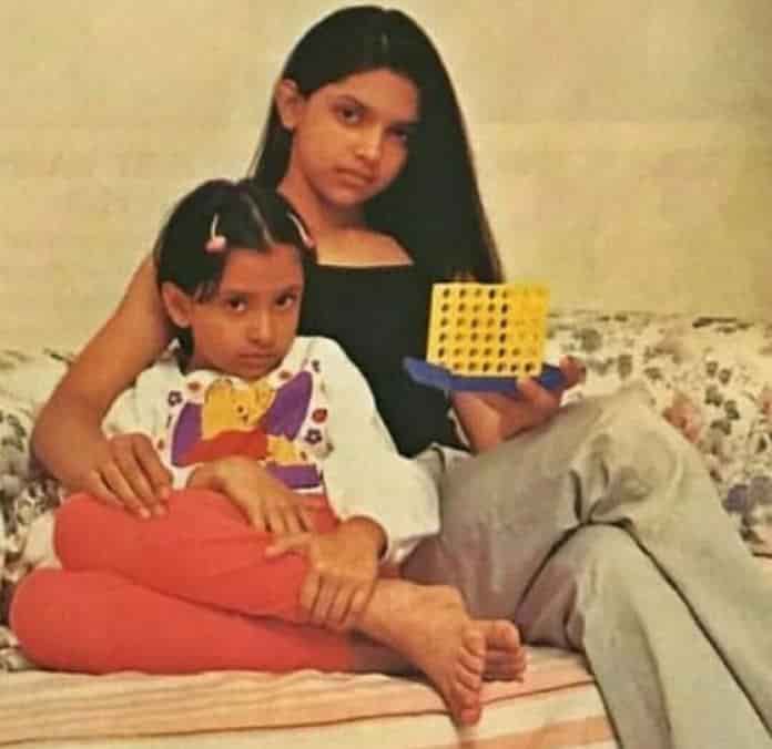 Deepika Padukone share Childhood Photos