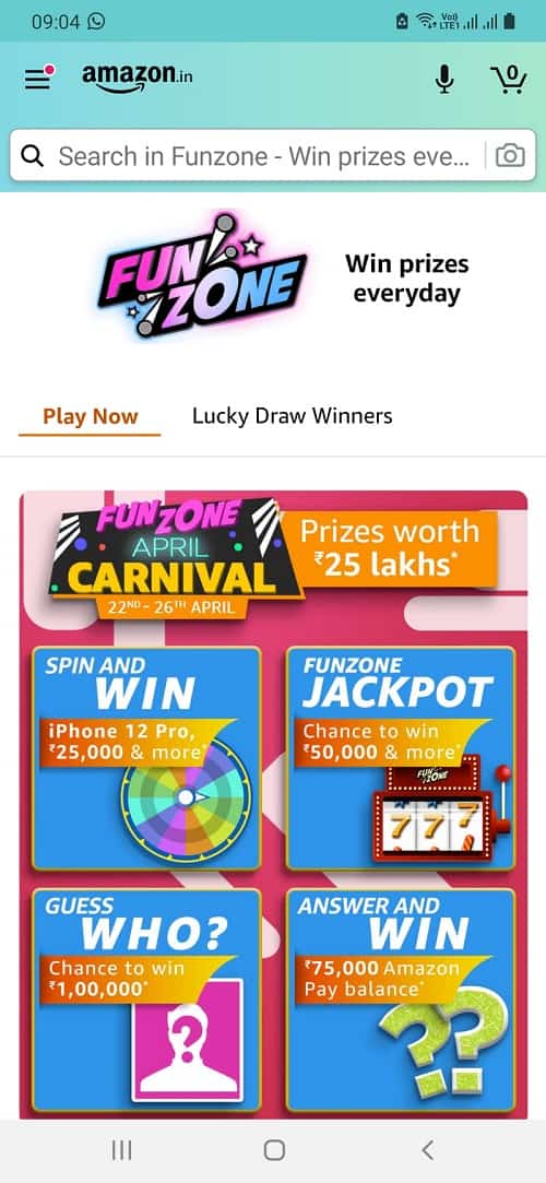 Amazon Dual Chip Monster Quiz
