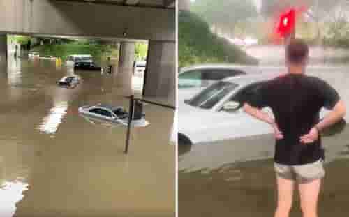 drivers-flee-pasir-ris-flooded-cars-after-the-water-rises Drivers flee Pasir Ris-flooded cars after the water rises