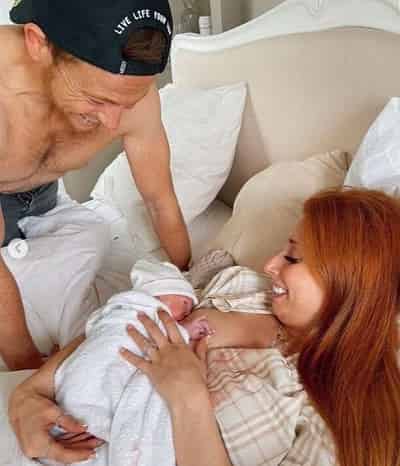 Stacey Solomon shares update on birth of her baby as she meets with specialists