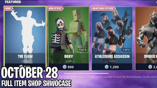 What's in the Fortnite Item Shop today 28 October 2021: Kernal Poppy ...