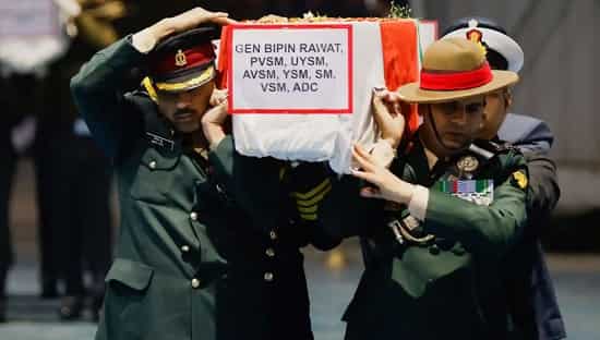 General Bipin Rawat's Funeral