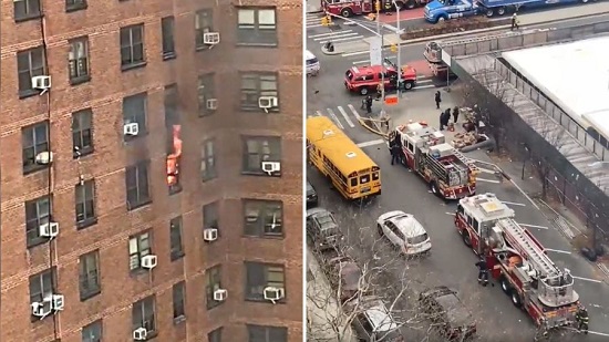 Man dies after fire tore through Bronx apartment