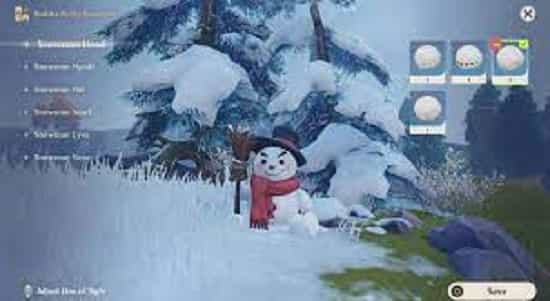 Puffy Snowman Genshin Impact