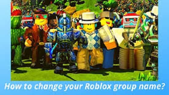 Change Roblox Group Name