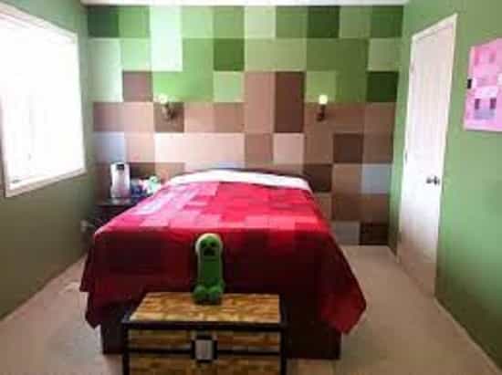 minecraft-inspired-room-design Minecraft-inspired Room Design