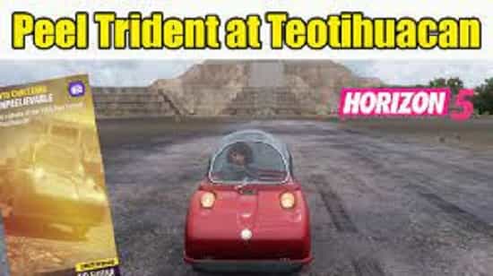 Photograph Peel Trident at Teotihuacan in Forza Horizon 5
