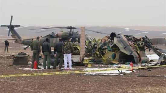 Two soldiers were killed in a helicopter accident in Tunisia