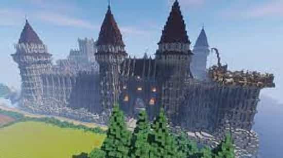 amazing-medieval-city-built-in-minecraft Amazing Medieval City Built in Minecraft