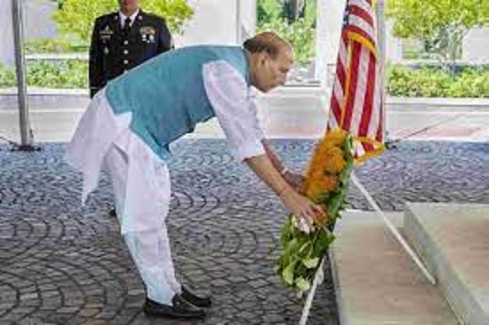 download Rajnath Singh, Defence Minister, Pays Tribute to Mahatma Gandhi in Hawaii