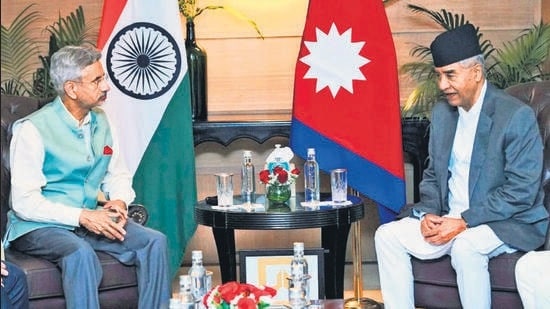 nepal-min Nepal Prime Minister Meets S Jaishankar