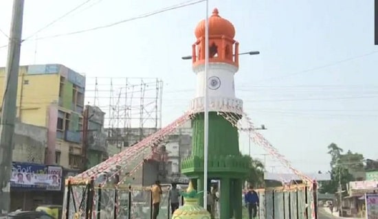 bjp-protests-tower-renaming-in-andhra-pradesh-several-leaders-arrested BJP Protests Tower Renaming in Andhra Pradesh, Several Leaders Arrested
