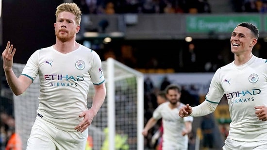 manchester-city-move-three-points-ahead-after-kevin-de-bruynes-four-goal-masterclass Manchester City Move Three Points Ahead After Kevin De Bruyne's Four-Goal Masterclass