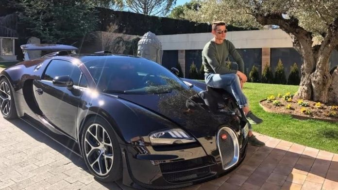 Ronaldo's Million-Dollar Bugatti Veyron Is Wrecked In Spain Accident