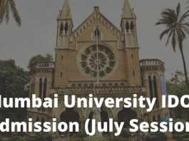 Mumbai University IDOL Admission