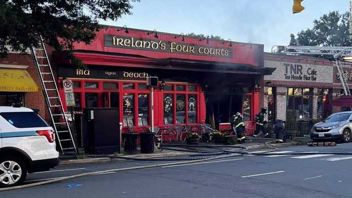 14-people-were-injured-after-a-vehicle-crashed-into-a-virginia-restaurant 14 people were injured after a vehicle crashed into a Virginia restaurant