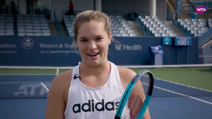Caty McNally wins in the opening round of the Cincinnati Open