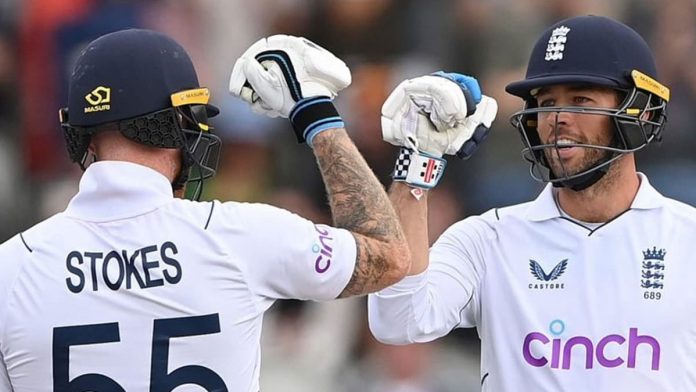 Stokes And Foakes Centuries Give England control in the Old Trafford Test