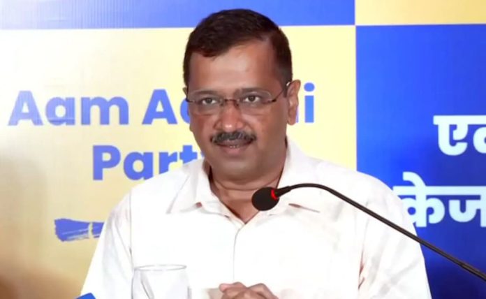 Arvind Kejriwal Criticise the BJP as a "corrupt party"