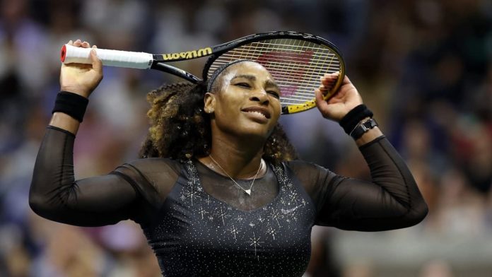 Serena Williams waved farewell to the US Open